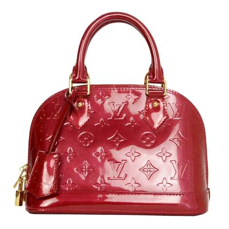 lv purse red